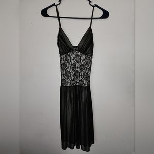 Black Taboo Midi Dress - M